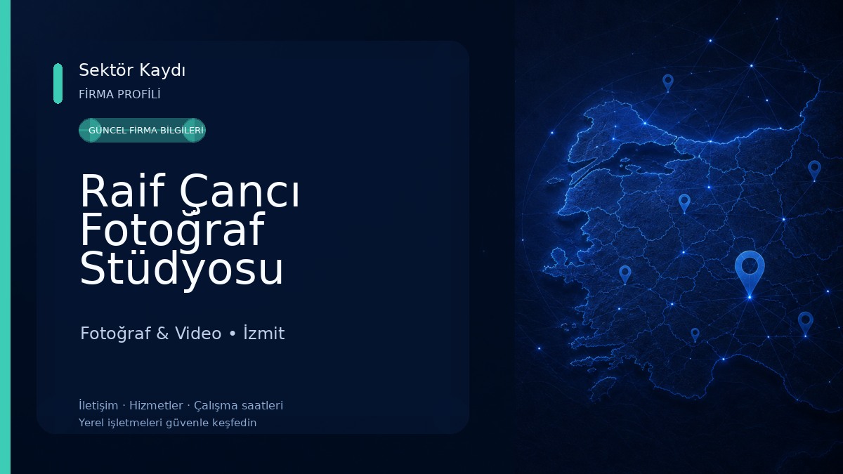 Raif Çancı Fotoğraf Stüdyosu Fotoğraf & Video