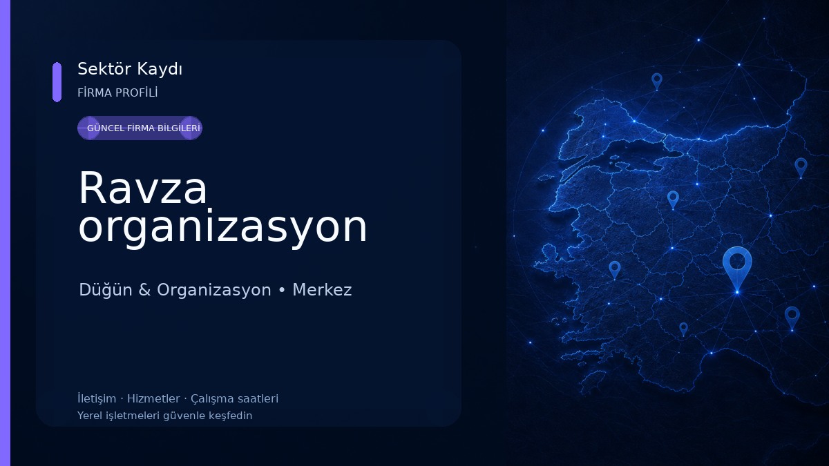 Ravza organizasyon Düğün & Organizasyon