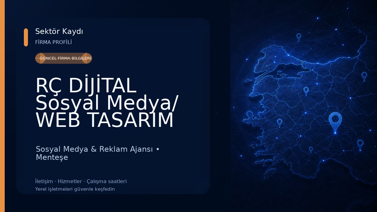 RÇ DİJİTAL Sosyal Medya/ WEB TASARIM 