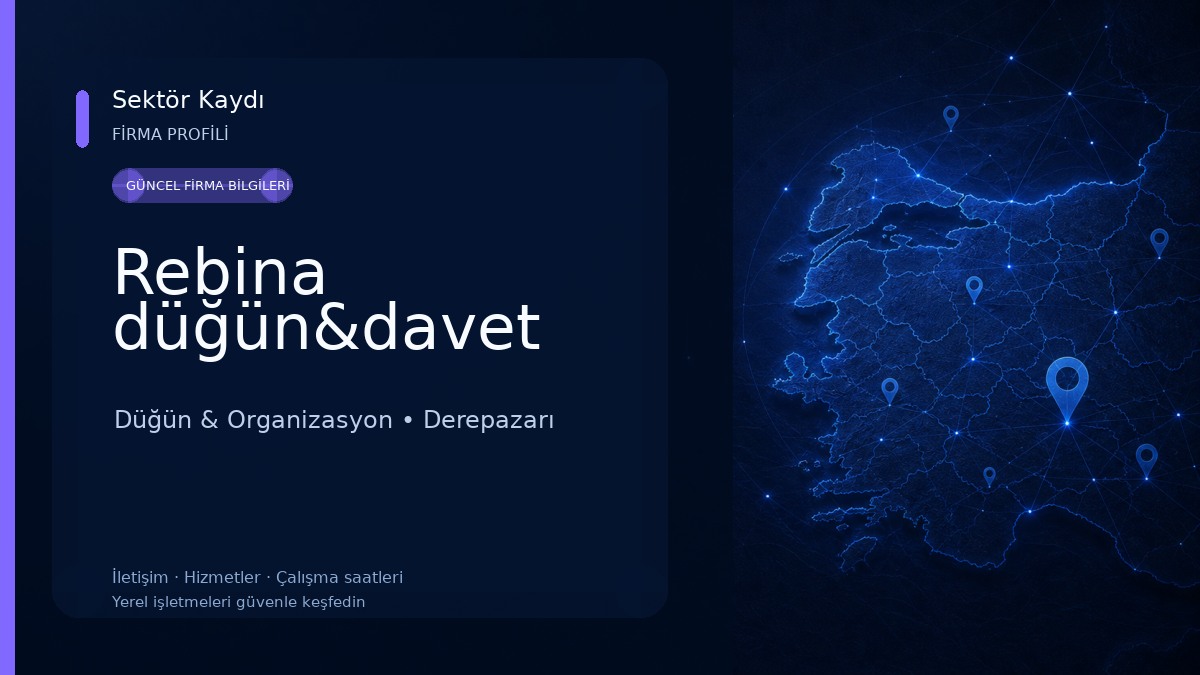 Rebina düğün&davet Düğün & Organizasyon
