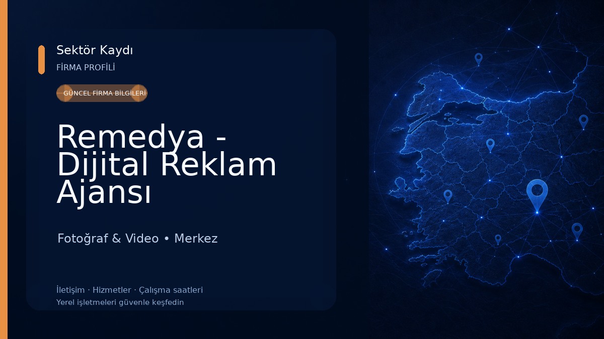 Remedya - Dijital Reklam Ajansı Fotoğraf & Video