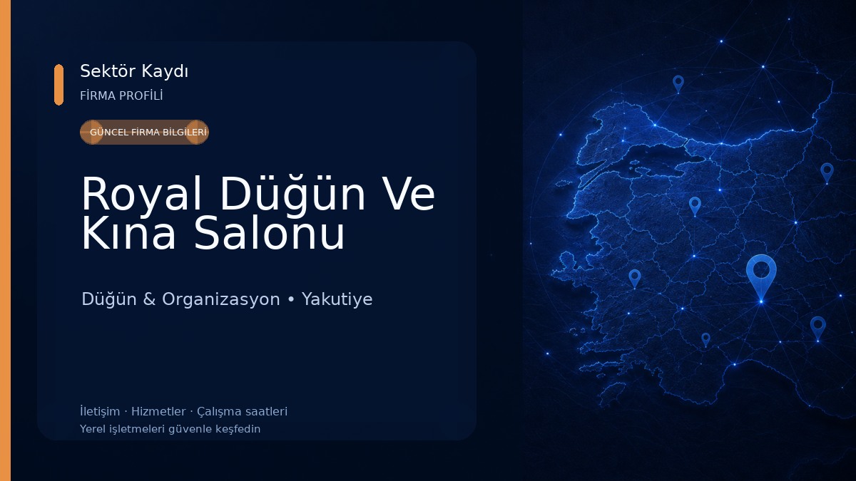 Royal Düğün Ve Kına Salonu Düğün & Organizasyon