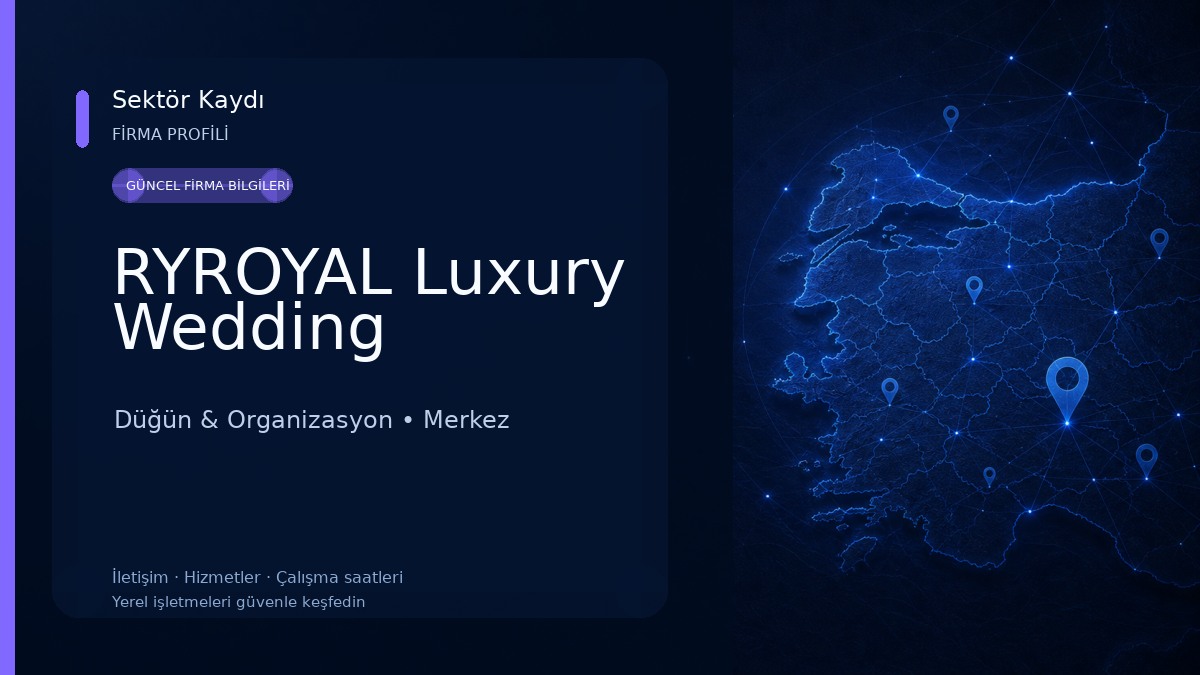 RYROYAL Luxury Wedding 