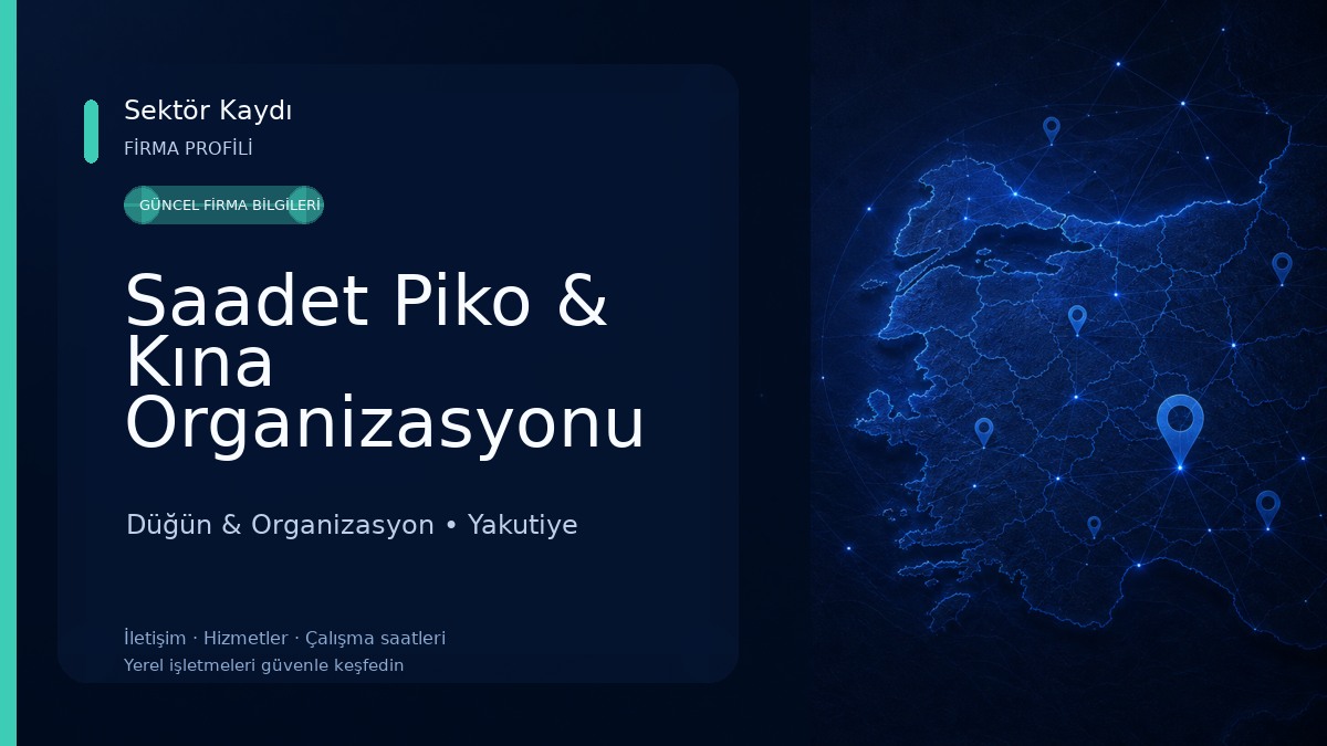 Saadet Piko & Kına Organizasyonu Düğün & Organizasyon