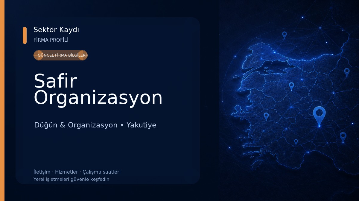 Safir Organizasyon Düğün & Organizasyon