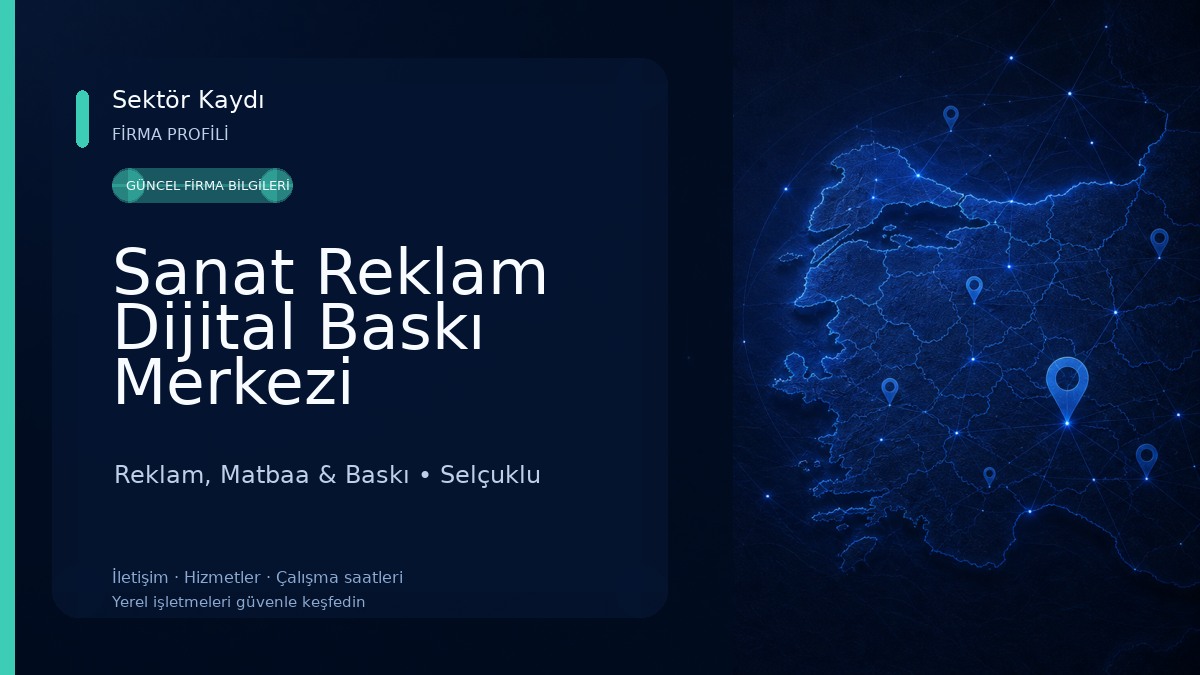 Sanat Reklam Dijital Baskı Merkezi 