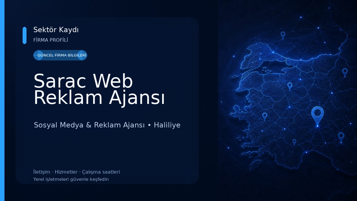 Sarac Web Reklam Ajansı Sosyal Medya & Reklam Ajansı