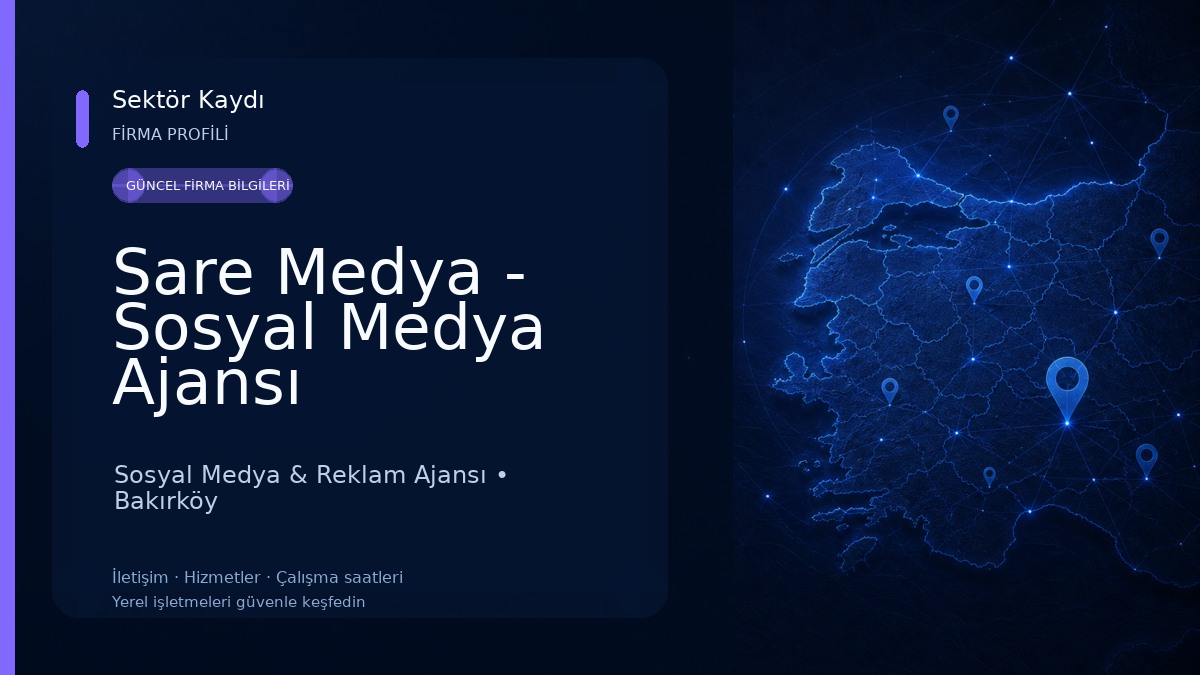 Sare Medya - Sosyal Medya Ajansı Sosyal Medya & Reklam Ajansı