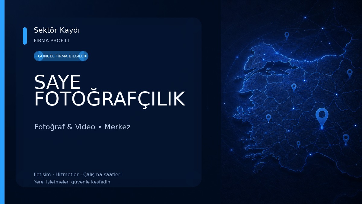 SAYE FOTOĞRAFÇILIK Fotoğraf & Video