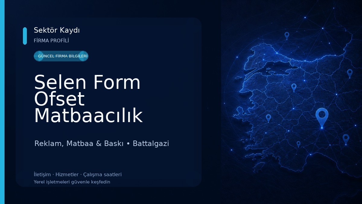 Selen Form Ofset Matbaacılık