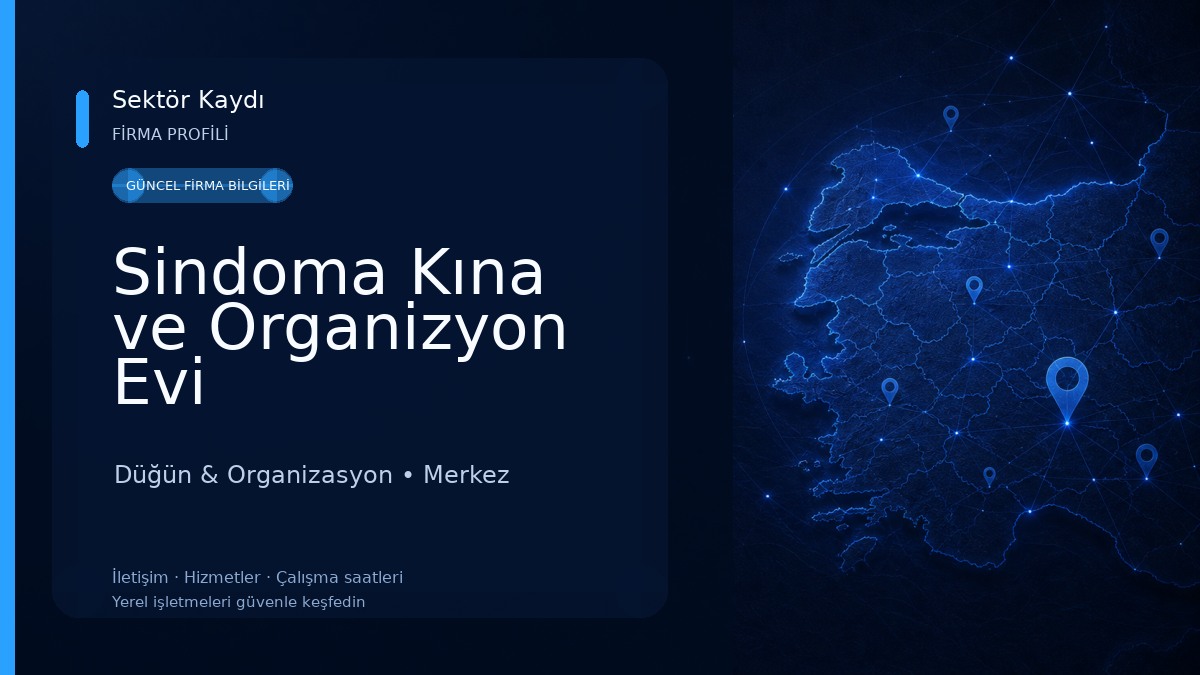 Sindoma Kına ve Organizyon Evi 