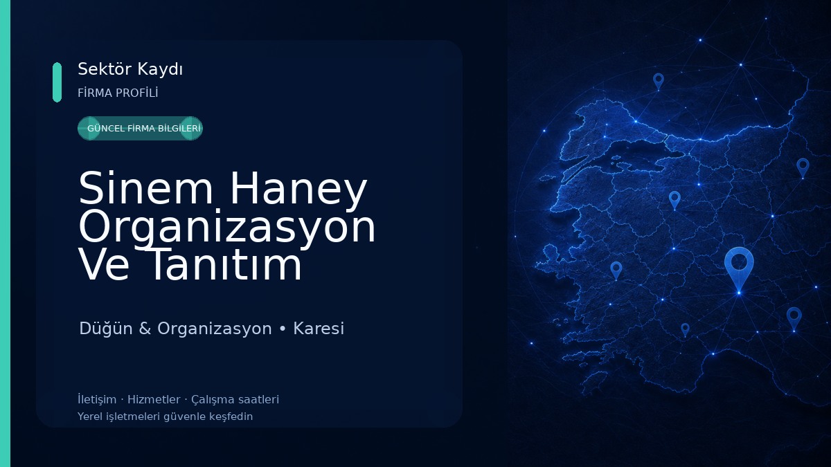 Sinem Haney Organizasyon Ve Tanıtım Hizmetleri Düğün & Organizasyon