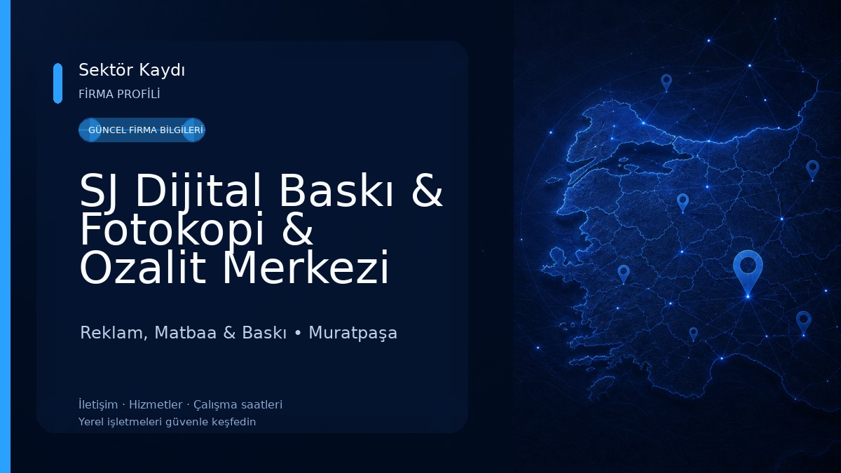 SJ Dijital Baskı & Fotokopi & Ozalit Merkezi Copy Center Reklam, Matbaa & Baskı
