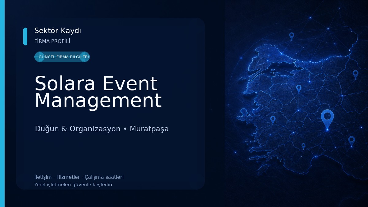 Solara Event Management Düğün & Organizasyon