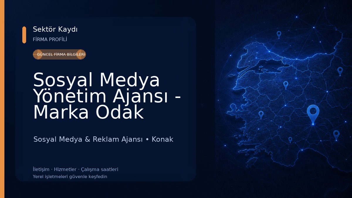 Sosyal Medya Yönetim Ajansı - Marka Odak Sosyal Medya & Reklam Ajansı