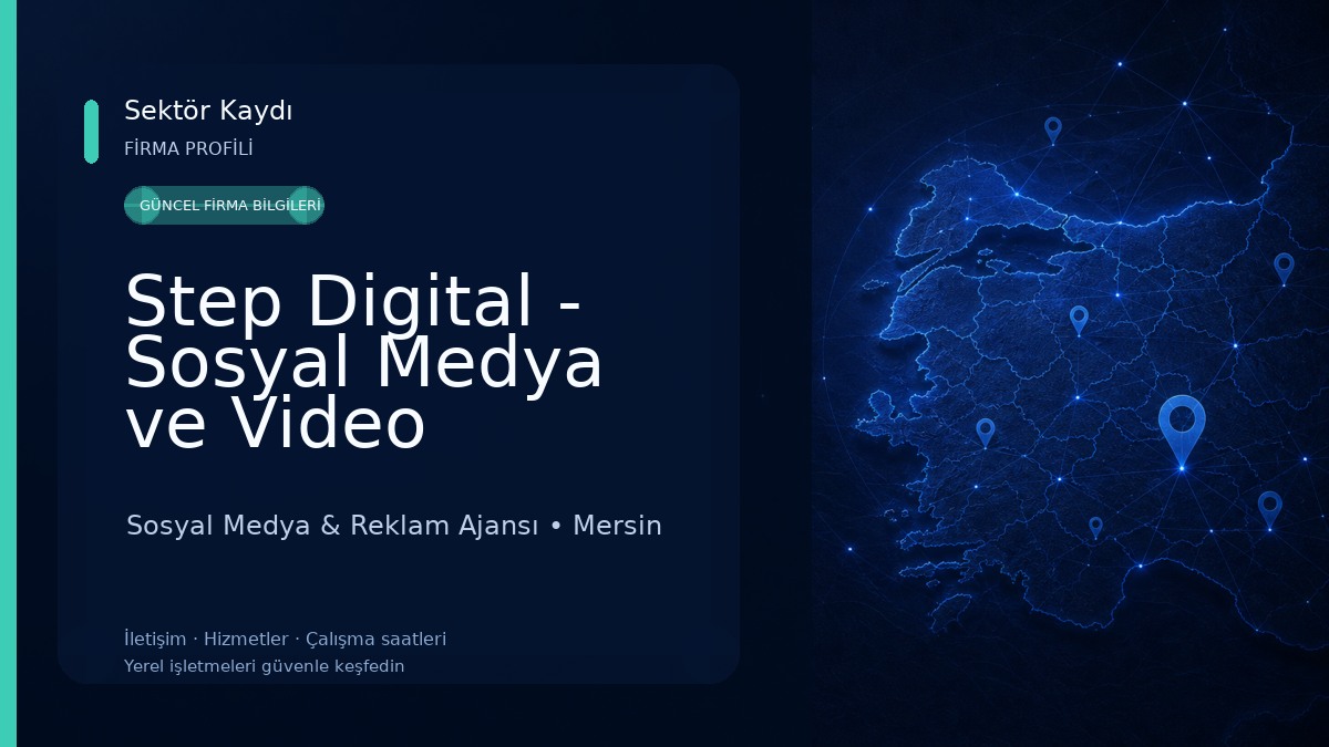 Step Digital - Sosyal Medya ve Video Prodüksiyon Ajansı Sosyal Medya & Reklam Ajansı