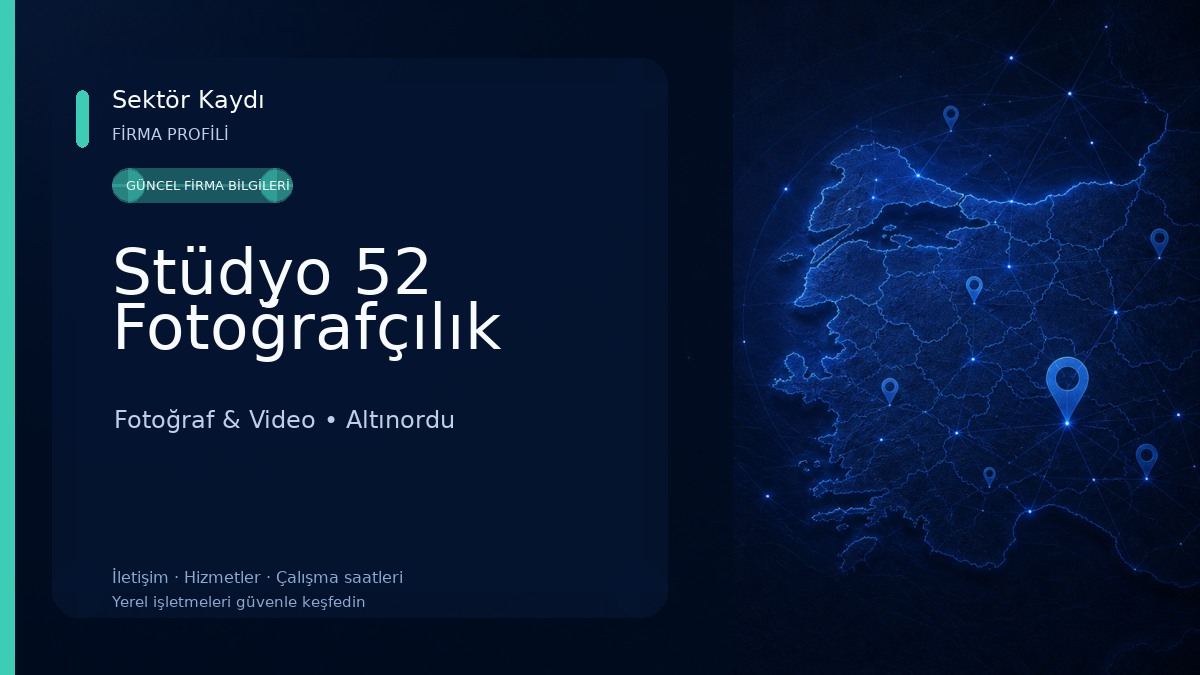 Stüdyo 52 Fotoğrafçılık 