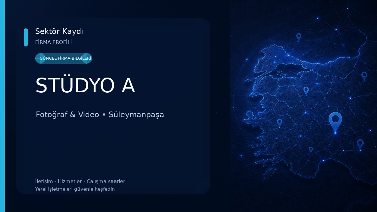 STÜDYO A Fotoğraf & Video