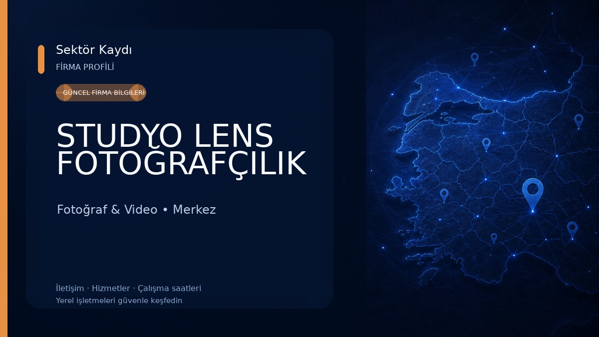 STUDYO LENS FOTOĞRAFÇILIK Fotoğraf & Video