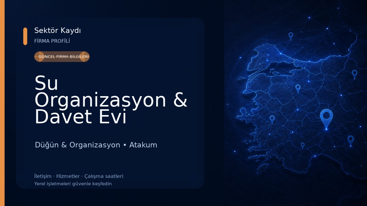 Su Organizasyon & Davet Evi