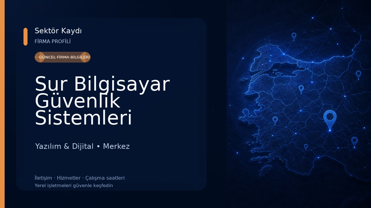 Sur Bilgisayar Güvenlik Sistemleri Yazılım & Dijital