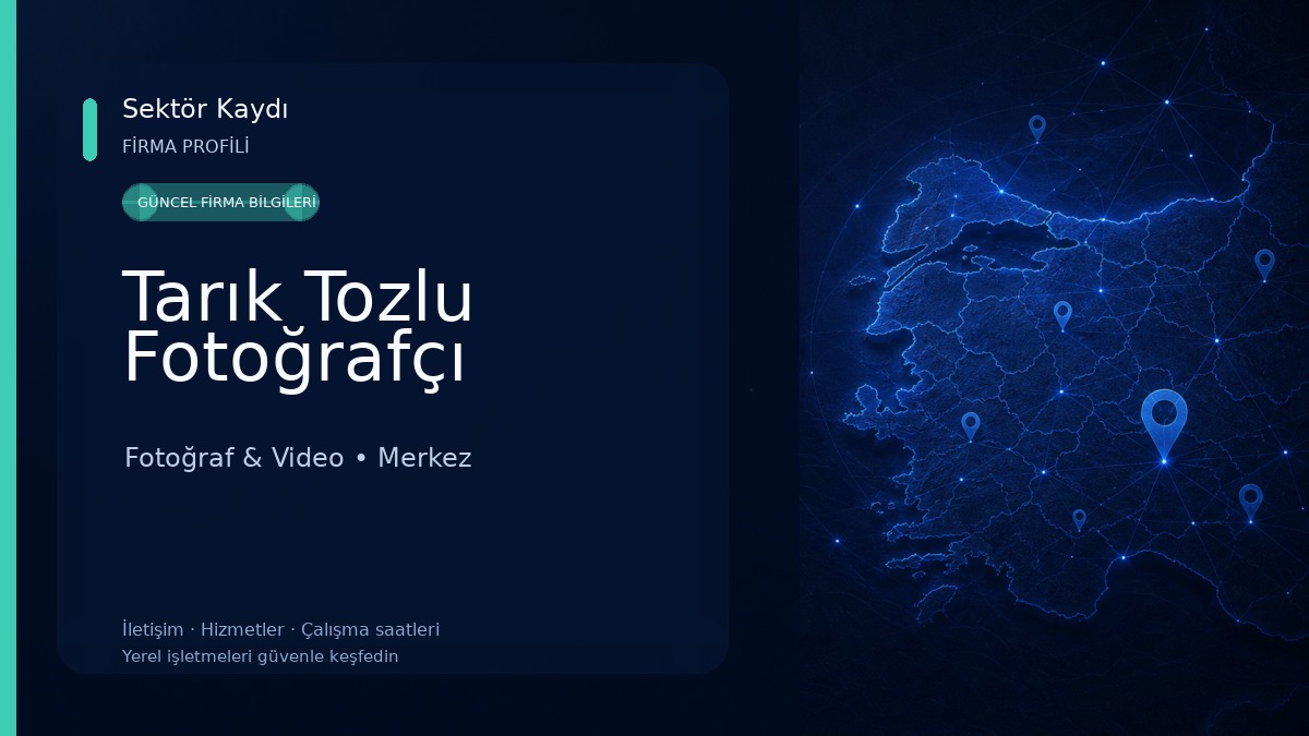 Tarık Tozlu Fotoğrafçı 