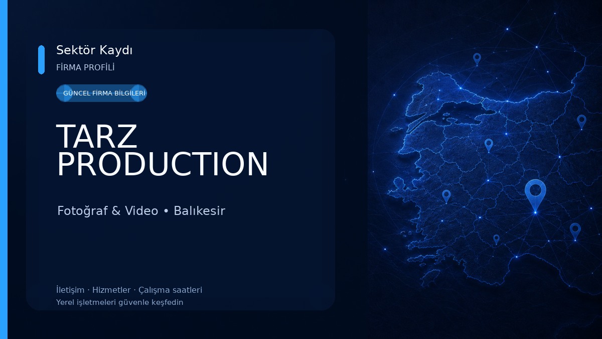 TARZ PRODUCTION Fotoğraf & Video