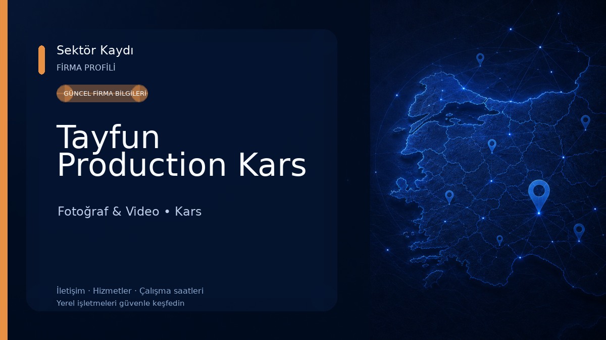 Tayfun Production Kars Fotoğraf & Video