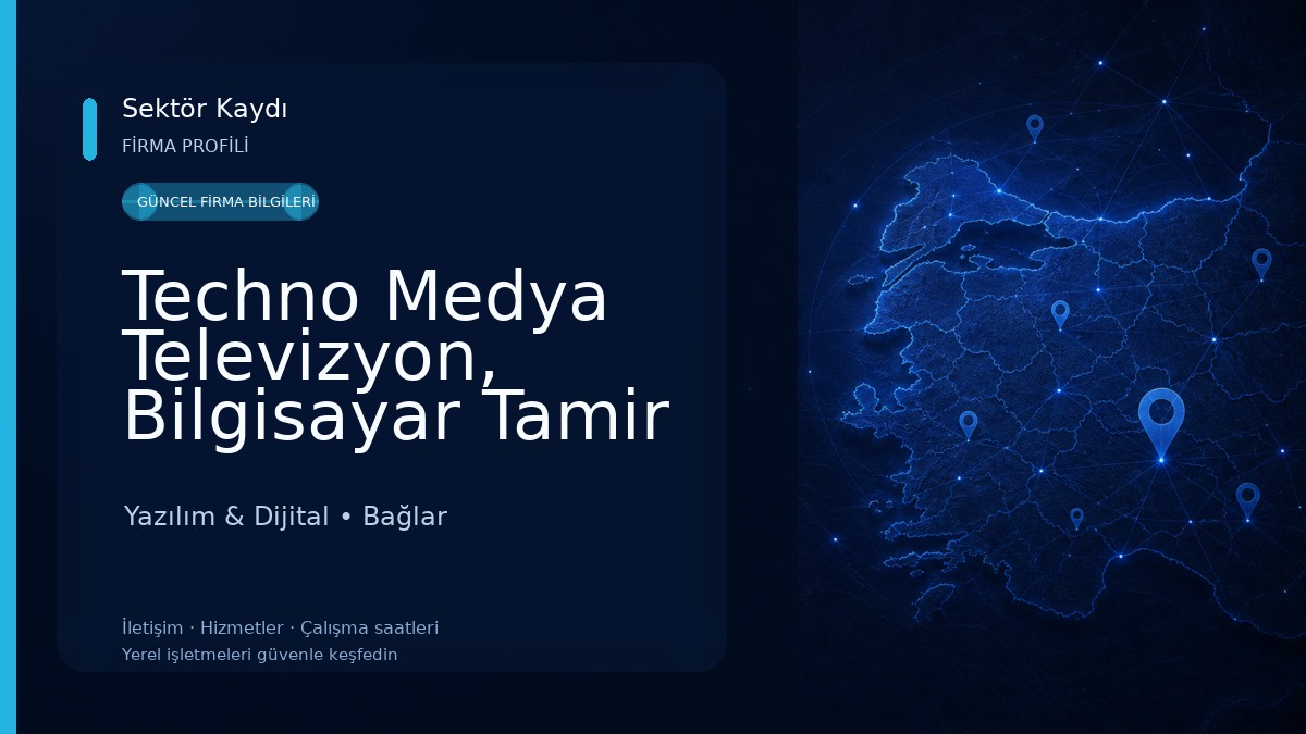 Techno Medya Televizyon, Bilgisayar Tamir Uydu Çanak Kurulum Güvenlik Kamera Sistemleri
