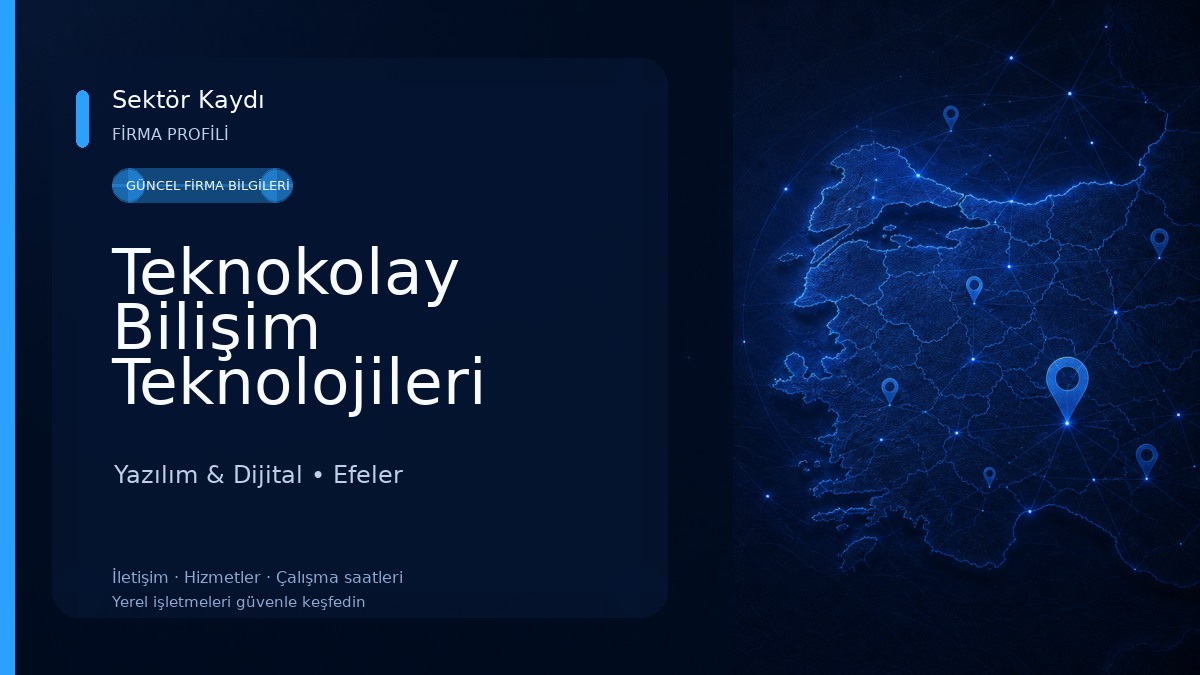Teknokolay Bilişim Teknolojileri 