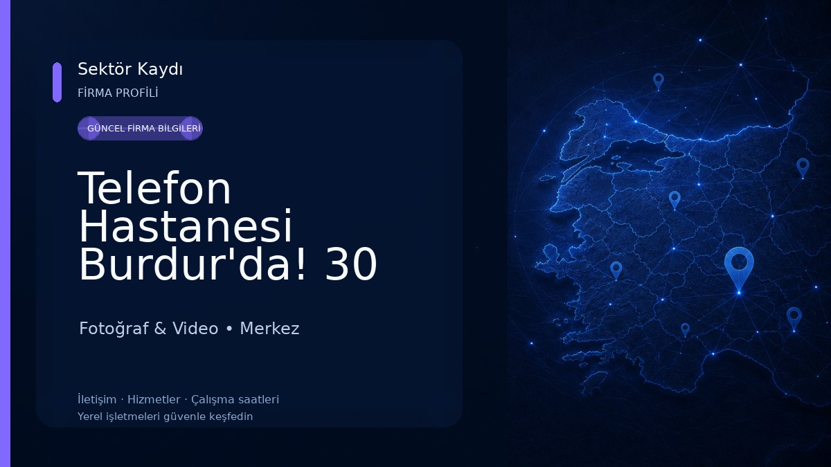 Telefon Hastanesi Burdur'da! 30 yıllık güvenle hızlı Apple/marka tamir, dev aksesuar ve asker emanet telefonu hizmeti.
