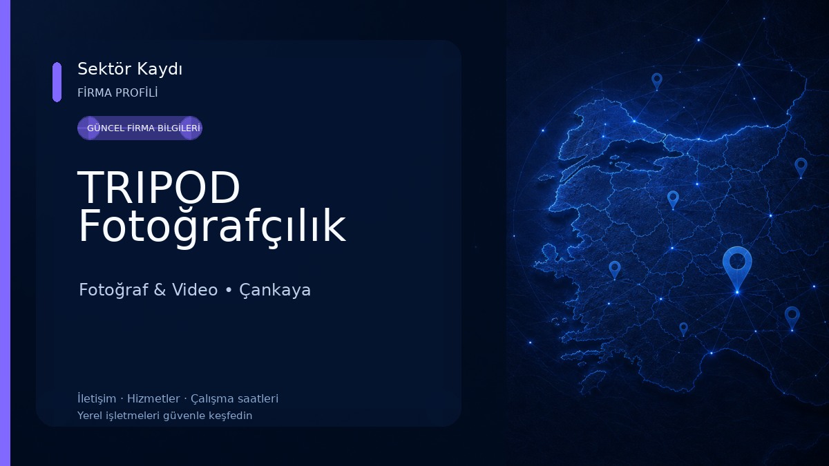 TRIPOD Fotoğrafçılık Fotoğraf & Video