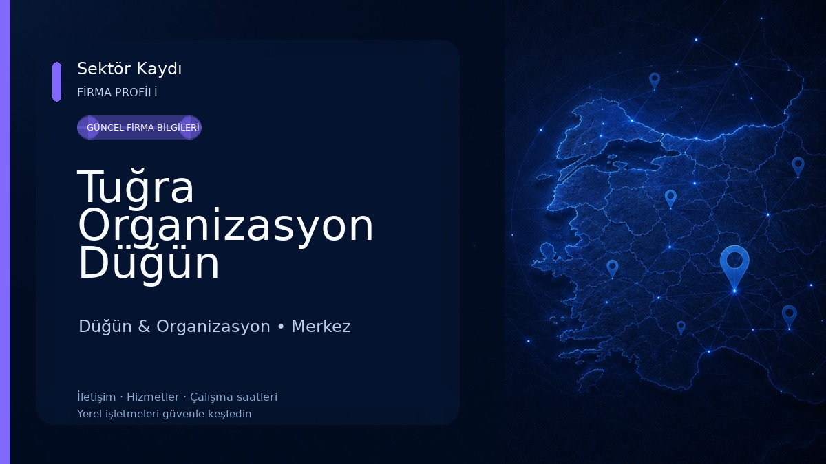 Tuğra Organizasyon Düğün Malzemeleri Kiraya Verilir