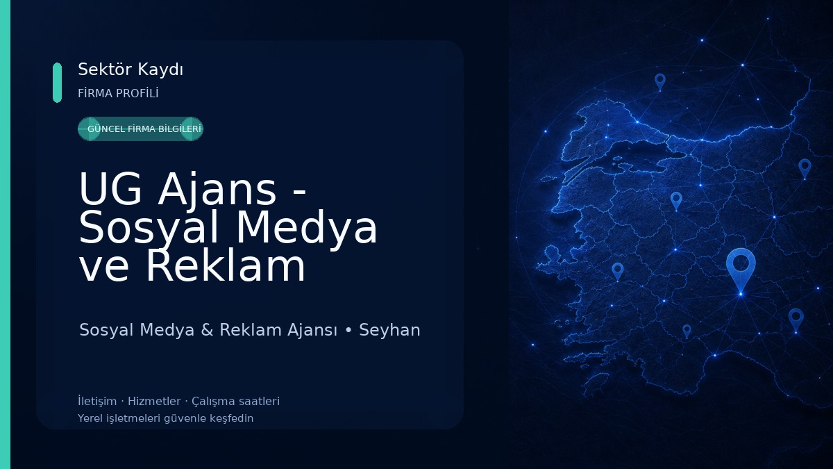 UG Ajans - Sosyal Medya ve Reklam Ajansı Sosyal Medya & Reklam Ajansı