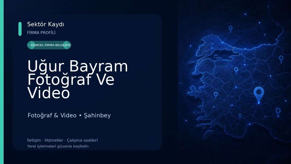 Uğur Bayram Fotoğraf Ve Video Fotoğraf & Video