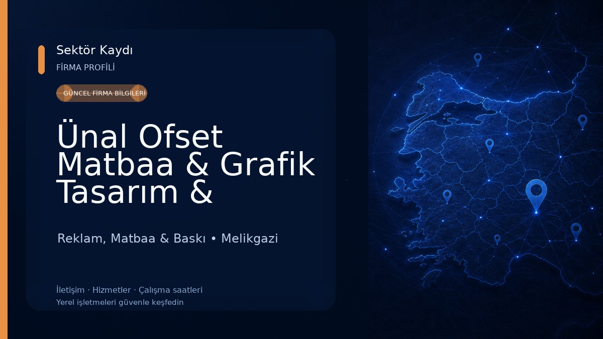 Ünal Ofset Matbaa & Grafik Tasarım & Reklam 