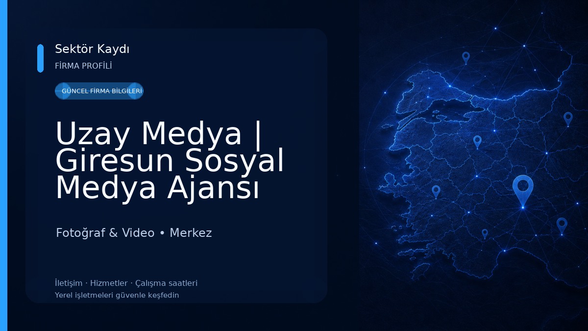 Uzay Medya | Giresun Sosyal Medya Ajansı Fotoğraf & Video