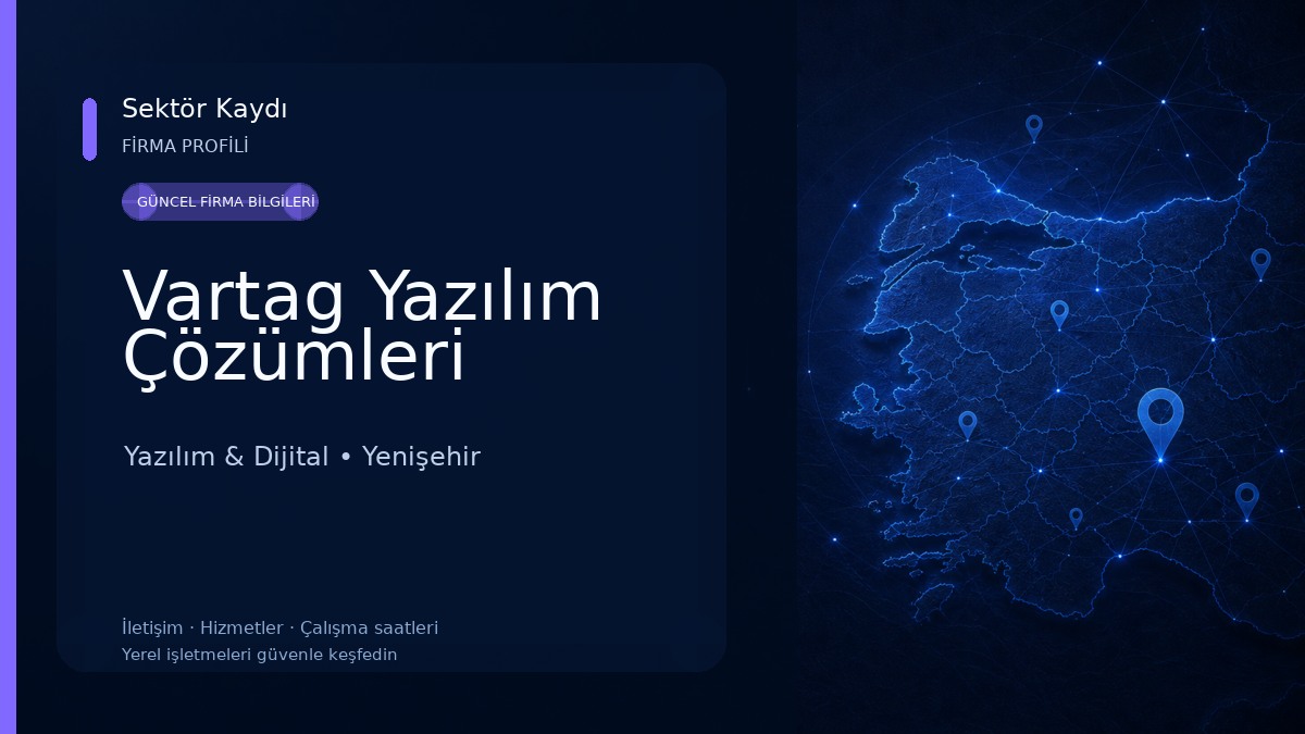Vartag Yazılım Çözümleri Yazılım & Dijital