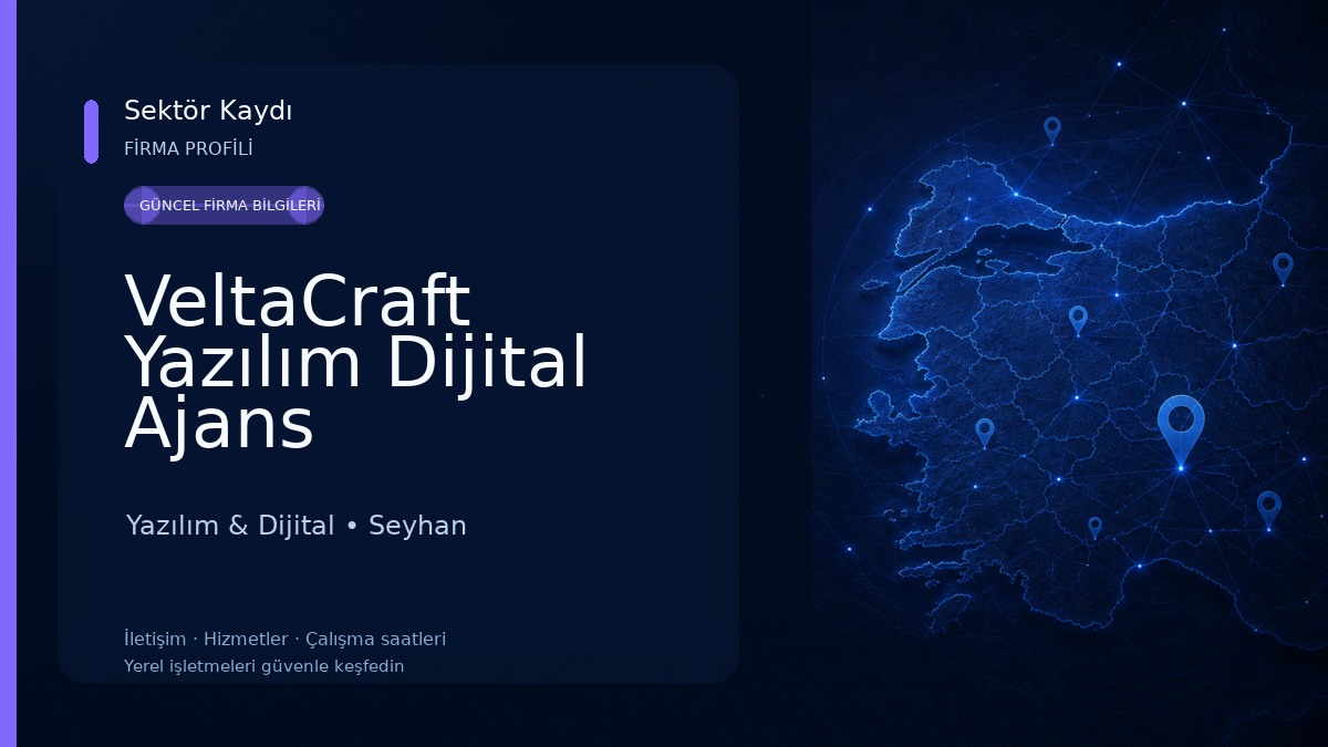 VeltaCraft Yazılım Dijital Ajans Yazılım & Dijital