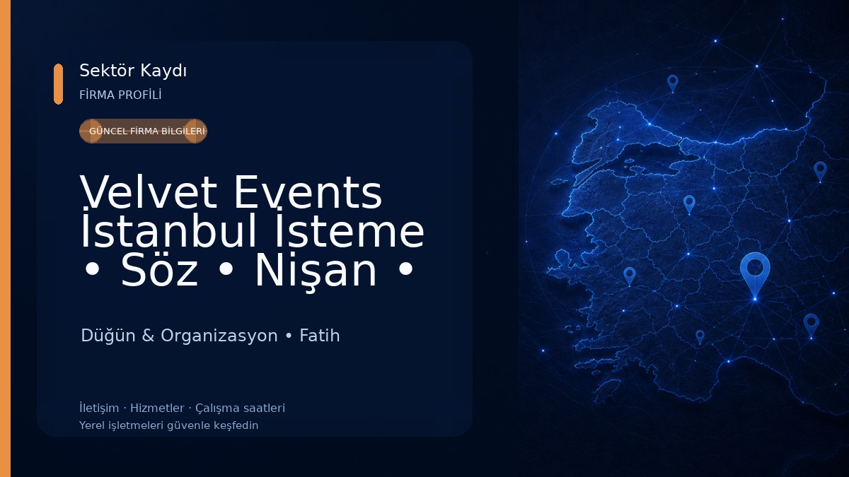 Velvet Events İstanbul İsteme • Söz • Nişan • Nikah Düğün & Organizasyon