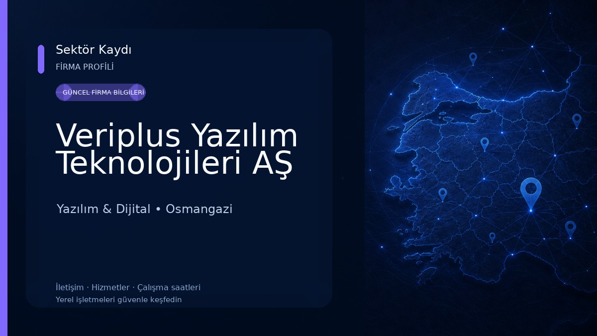Veriplus Yazılım Teknolojileri AŞ