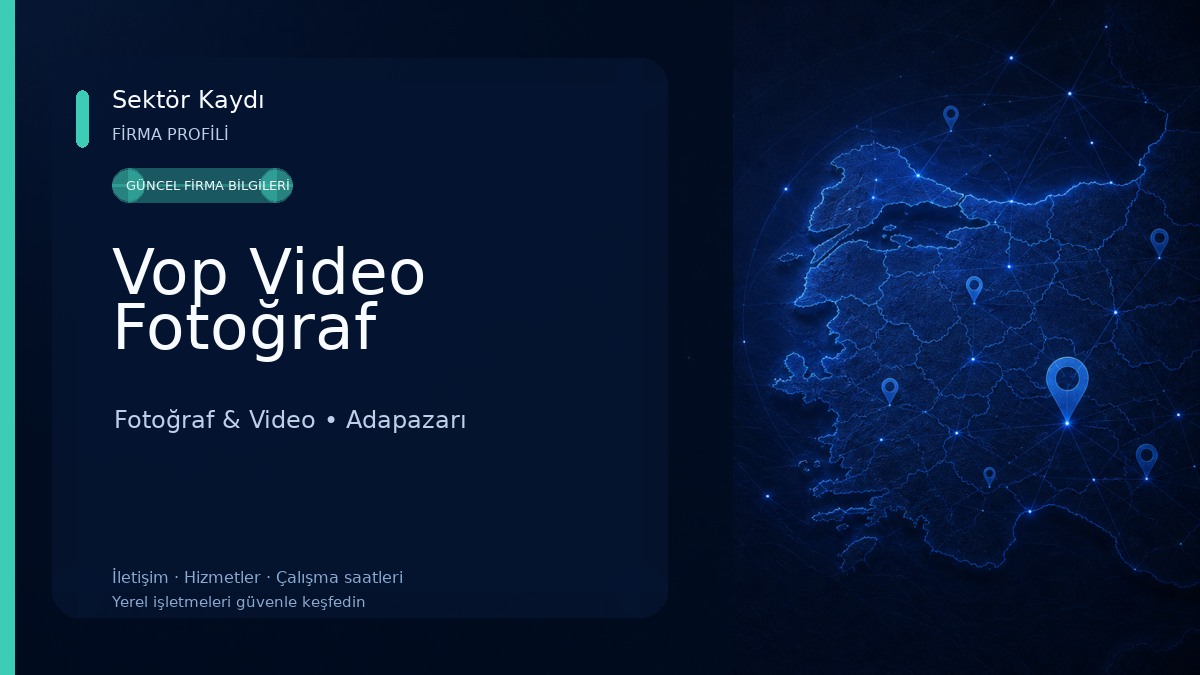 Vop Video Fotoğraf Fotoğraf & Video