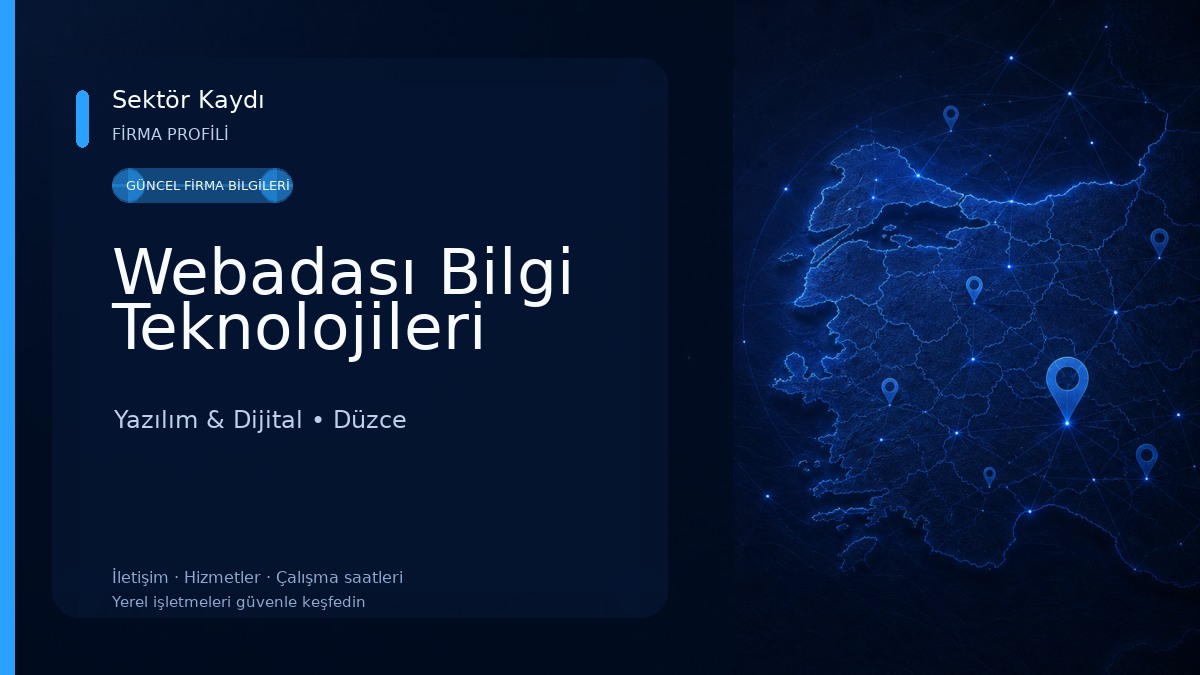Webadası Bilgi Teknolojileri 