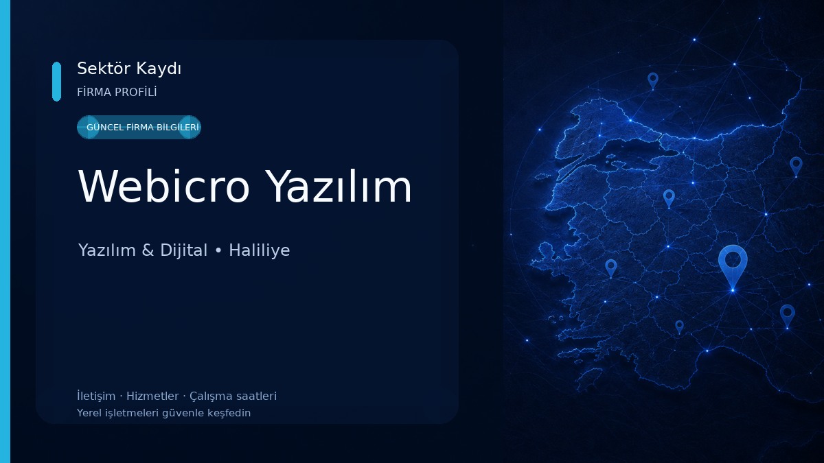 Webicro Yazılım
