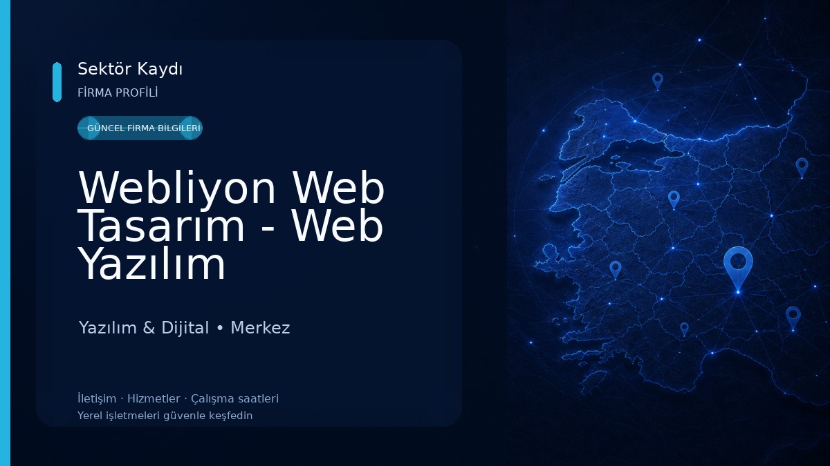 Webliyon Web Tasarım - Web Yazılım -E-Ticaret Yazılımları