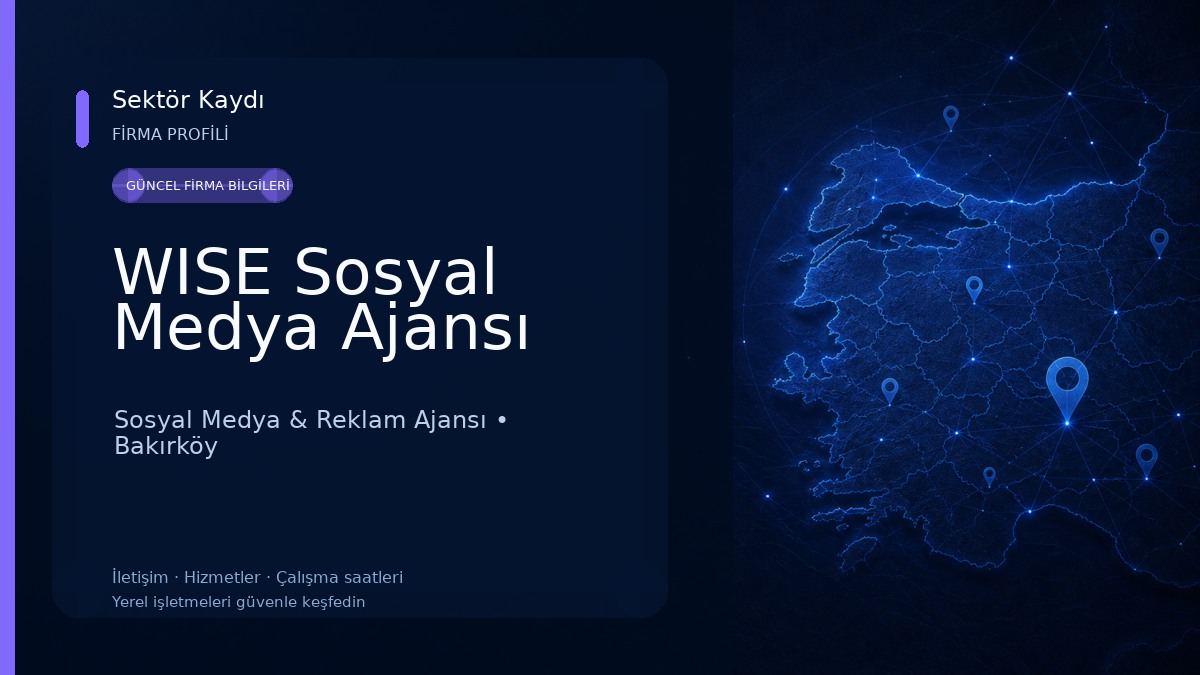 WISE Sosyal Medya Ajansı Sosyal Medya & Reklam Ajansı