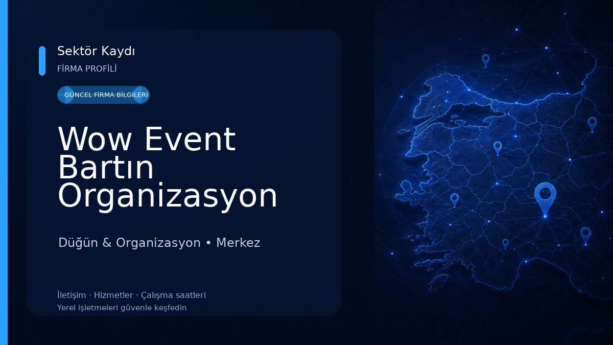 Wow Event Bartın Organizasyon 