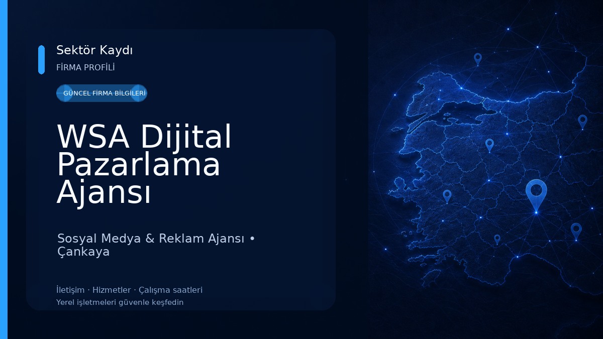 WSA Dijital Pazarlama Ajansı