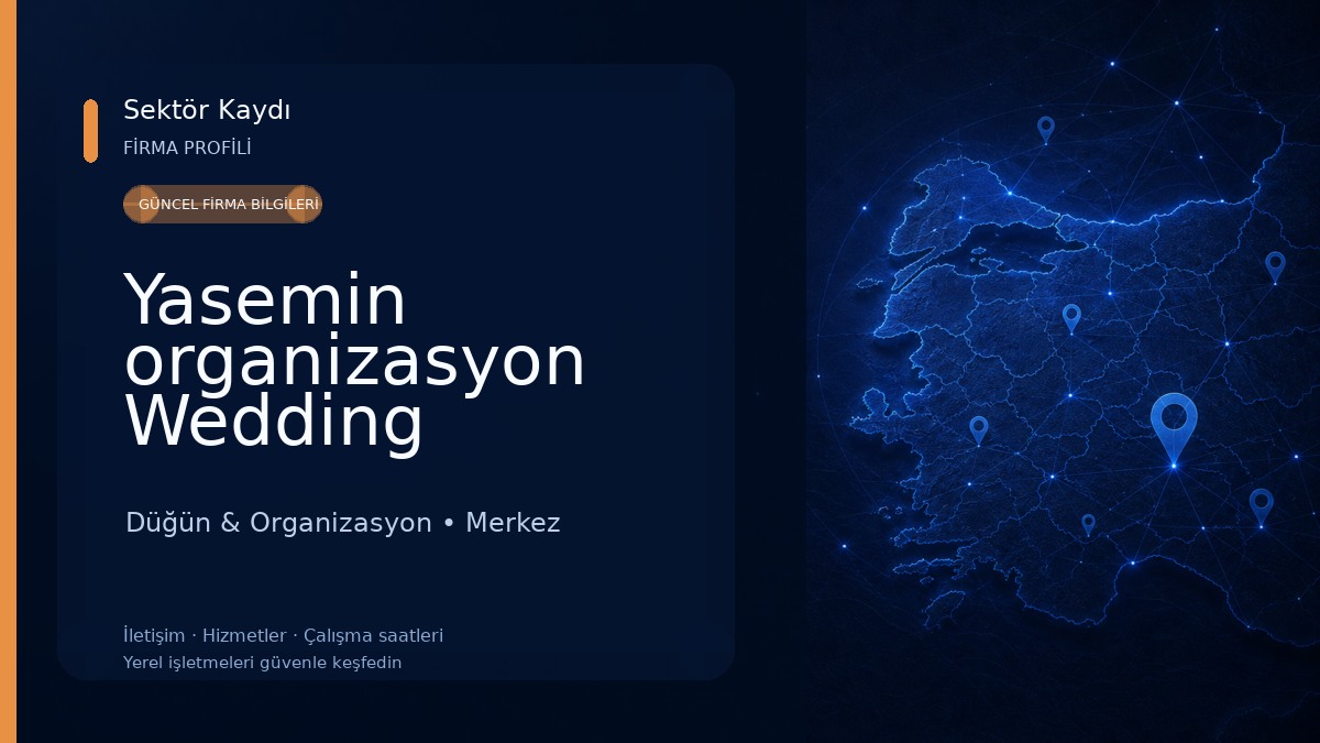 Yasemin organizasyon Wedding Düğün & Organizasyon