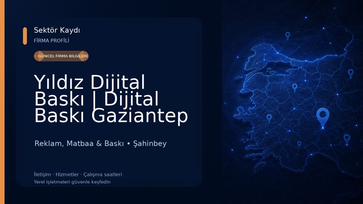 Yıldız Dijital Baskı | Dijital Baskı Gaziantep